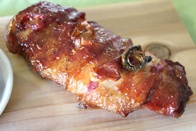 Smoked Bacon Wrapped Chicken Breast